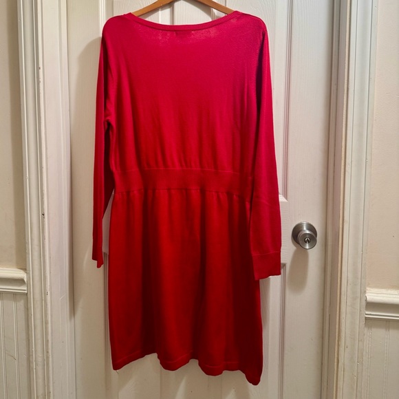Red Long Sleeve Sweater Dress - Old Navy - Size XL - Picture 4 of 4